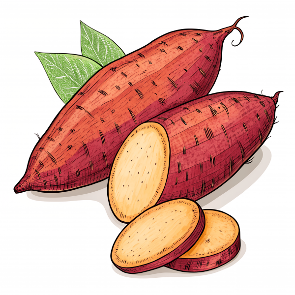 17951 Ñame, Dioscorea alata L-min Ñame, Dioscorea Alata