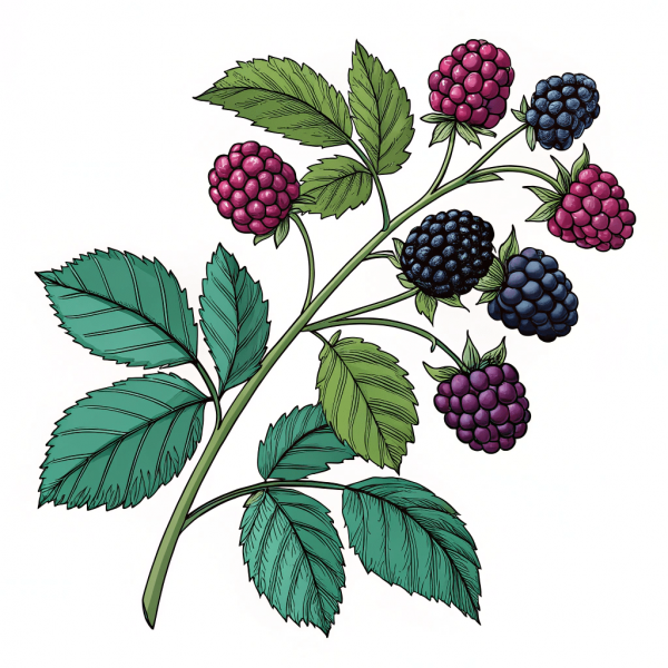 Zarzamora, Rubus Fruticosus