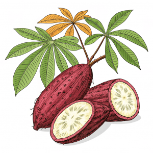 Yuca, Manihot Esculenta Crantz.