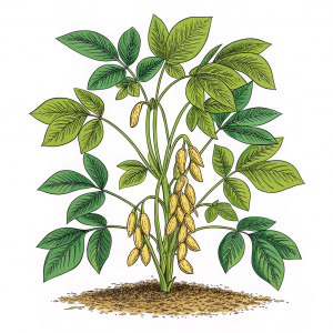 Soja, Glycine Max (L.) Merr