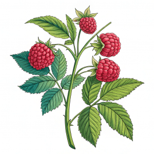 Frambuesa, Rubus Idaeus