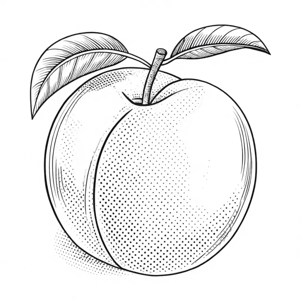 18016 Durazno, Prunus persica (L.) Batsch c-min Durazno, Prunus Persica (L.) Batsch Colorear