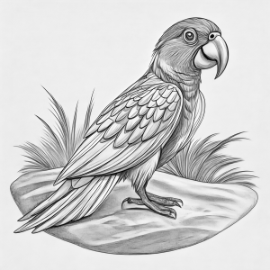 Guacamayo Jacinto Colorear