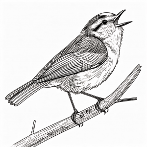 Carbonero Común Colorear