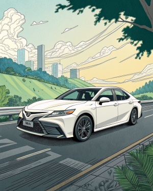 Toyota, Camry (Xv80), 2025, Blanco Perla