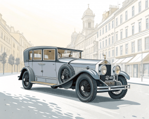 Rolls-Royce, Silver Ghost (Alpine Eagle), 1913