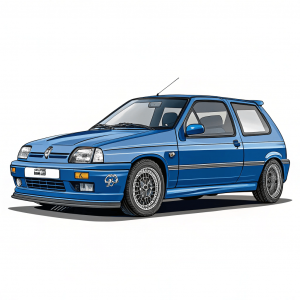 Renault, Clio Williams, 1993, Azul Sport