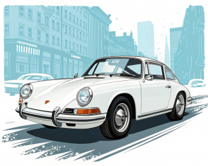 Porsche, 911 (Original), 1963, Blanco