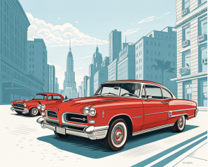 Pontiac, Gto, 1964, Rojo