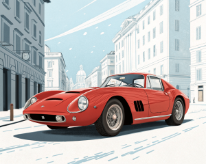 Ferrari, 250 Gto, 1962, Rojo