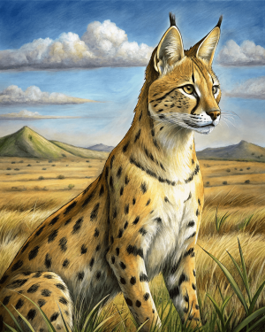 Serval, Leptailurus Serval