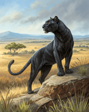 Pantera Negra, Panthera Pardus