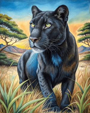 Pantera Negra, Panthera Pardus