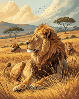 Leónes, Panthera Leo