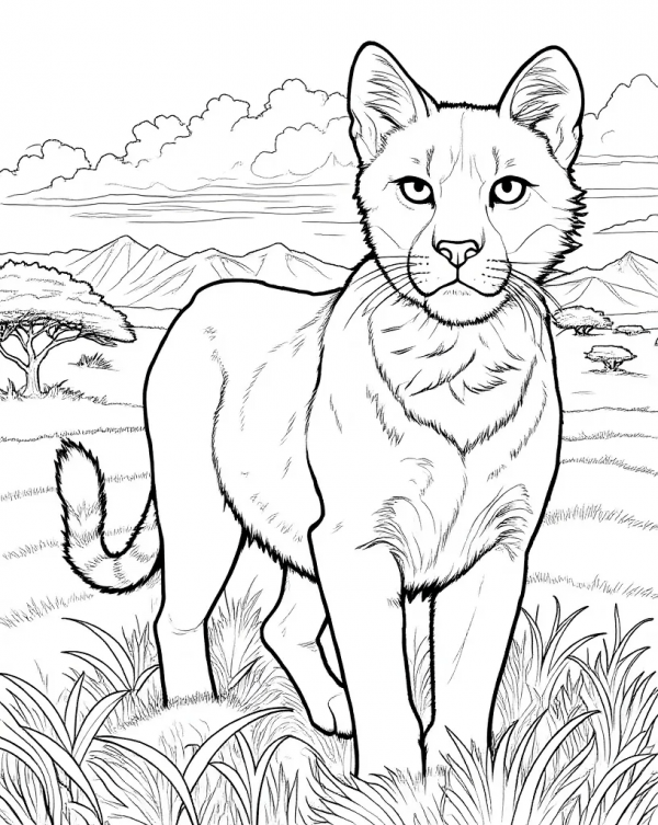 Gato Salvaje Africano, Felis Lybica