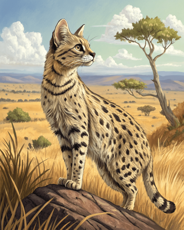 Gato De Pies Negros, Felis Nigripes