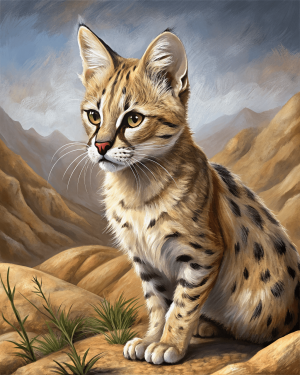 Gato De Las Arenas, Felis Margarita