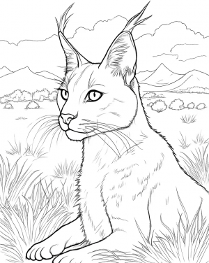 Gato Dorado Africano, Caracal Aurata