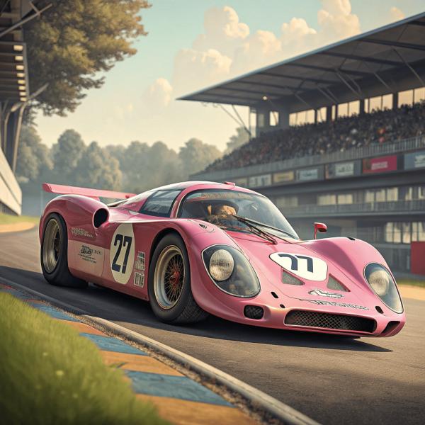 Porsche 91720 - 1971 - Rosa