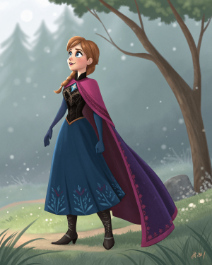 Las Princesas Elsa Y Anna, Frozen