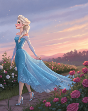 Las Princesas Elsa Y Anna, Frozen