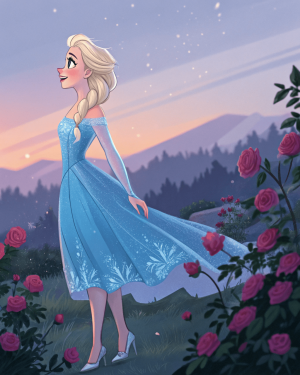 Las Princesas Elsa Y Anna, Frozen