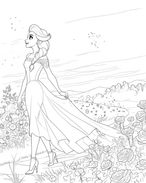 Las Princesas Elsa Y Anna, Frozen