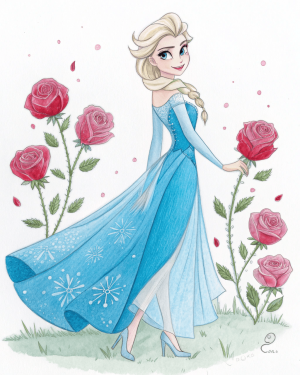 Las Princesas Elsa Y Anna, Frozen