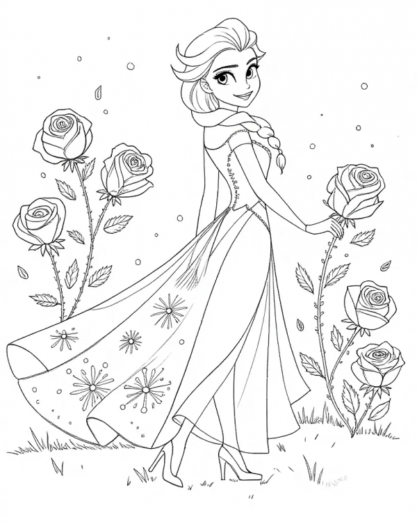 Las Princesas Elsa Y Anna, Frozen