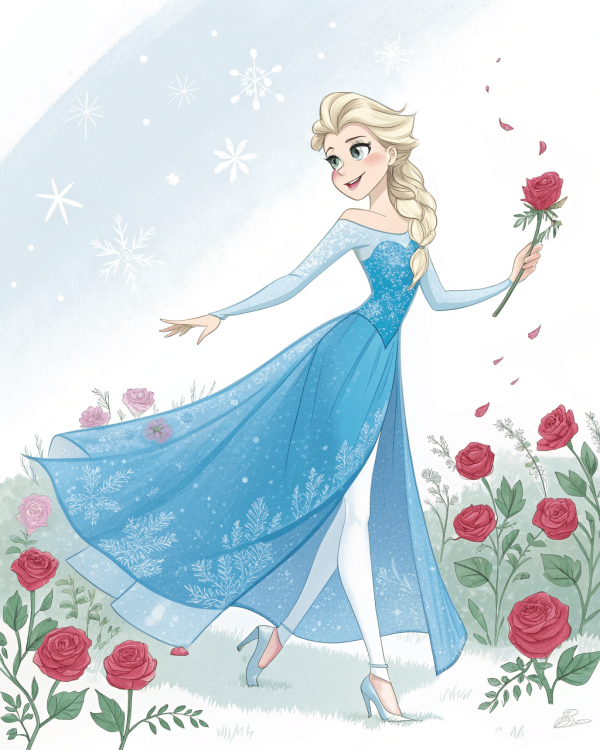 Las Princesas Elsa Y Anna, Frozen