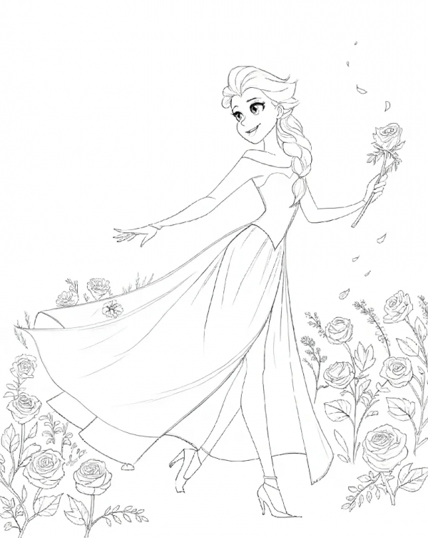 Las Princesas Elsa Y Anna, Frozen