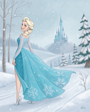 Las Princesas Elsa Y Anna, Frozen