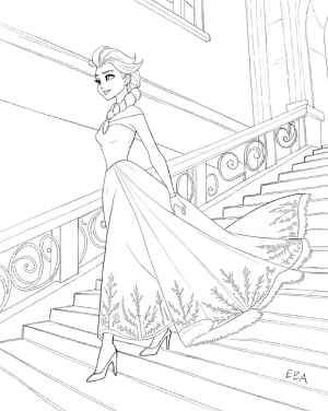 Las Princesas Elsa Y Anna, Frozen