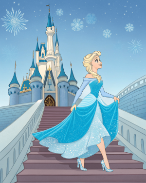 Las Princesas Elsa Y Anna, Frozen