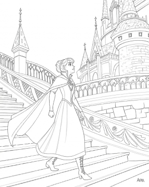 Las Princesas Elsa Y Anna, Frozen