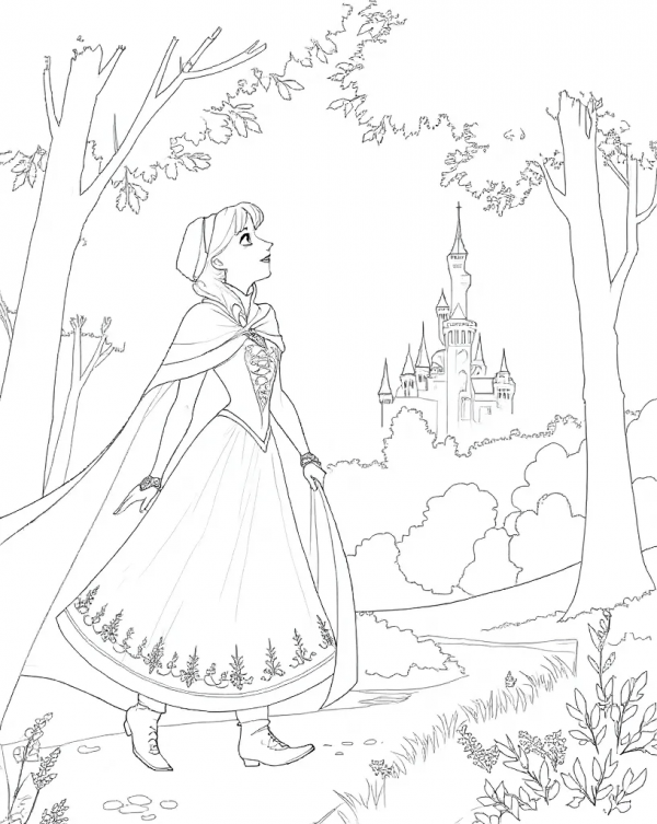 Las Princesas Elsa Y Anna, Frozen