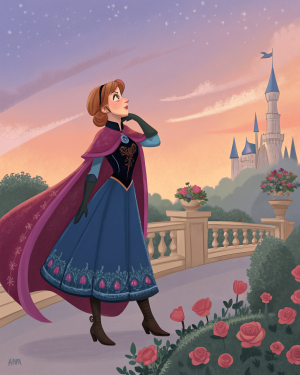 Las Princesas Elsa Y Anna, Frozen