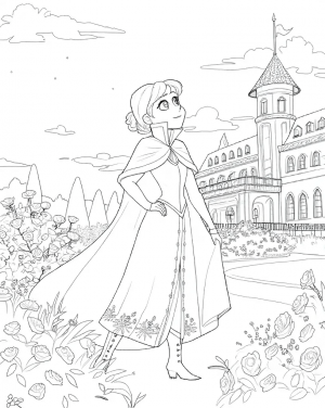 Las Princesas Elsa Y Anna, Frozen