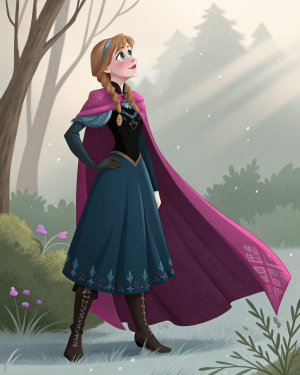 Las Princesas Elsa Y Anna, Frozen