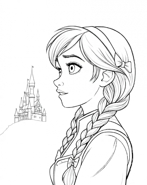 Las Princesas Elsa Y Anna, Frozen