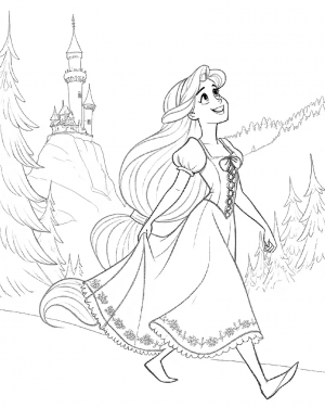 La Princesa Rapunzel, Enredados