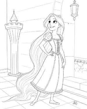 La Princesa Rapunzel, Enredados