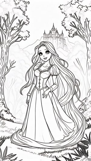 La Princesa Rapunzel, Enredados