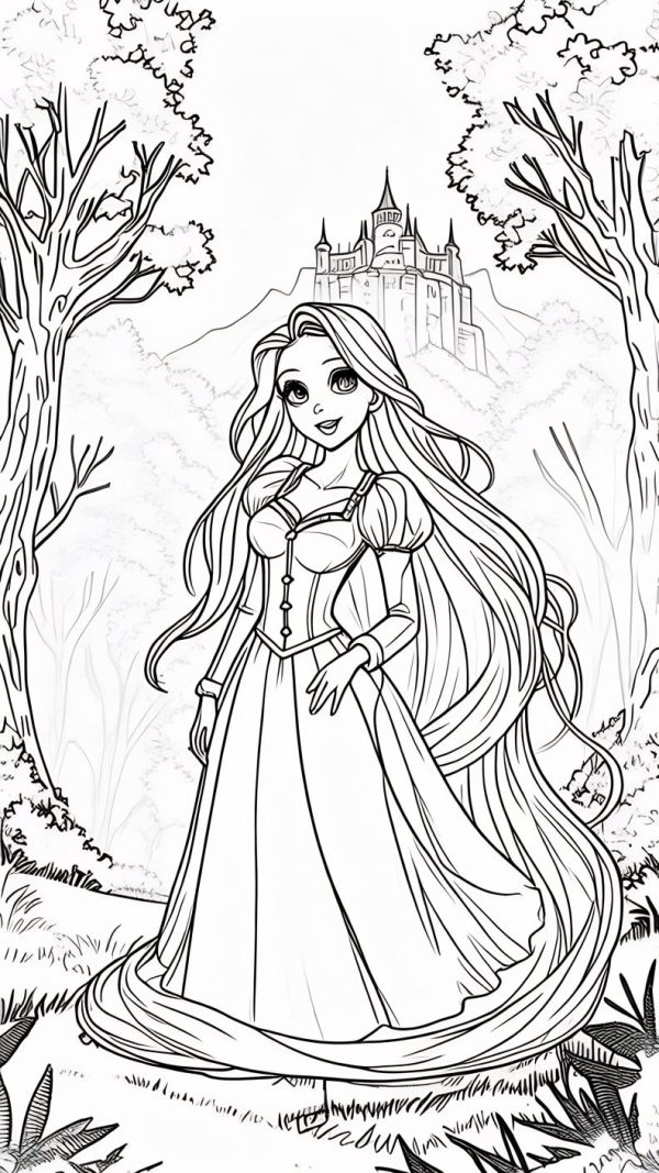 La Princesa Rapunzel, Enredados