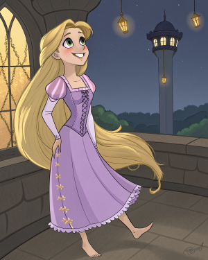 La Princesa Rapunzel, Enredados