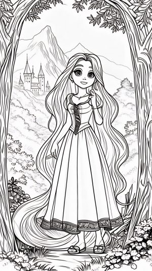 La Princesa Rapunzel, Enredados