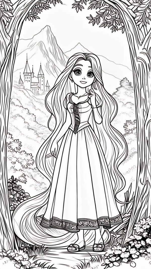 La Princesa Rapunzel, Enredados