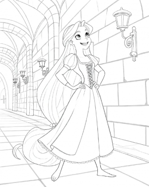 La Princesa Rapunzel, Enredados