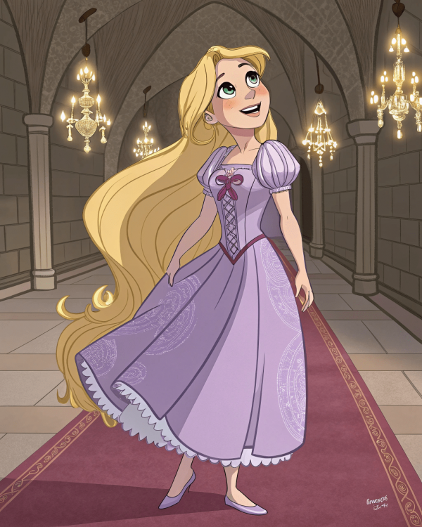 La Princesa Rapunzel, Enredados