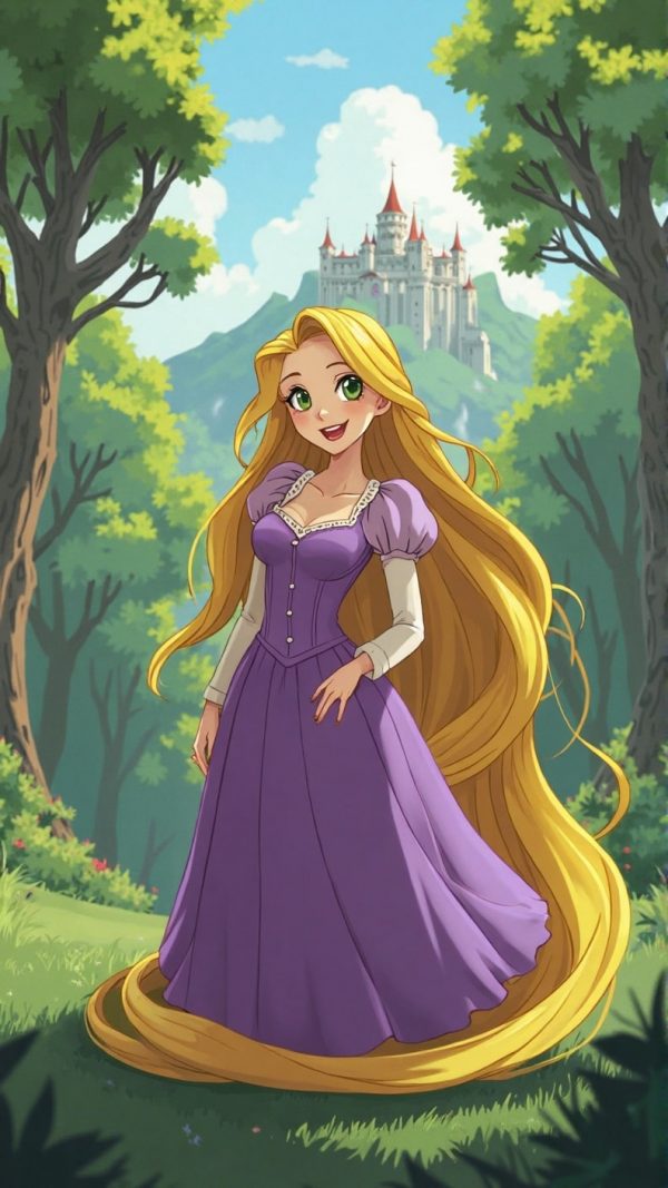 La Princesa Rapunzel, Enredados
